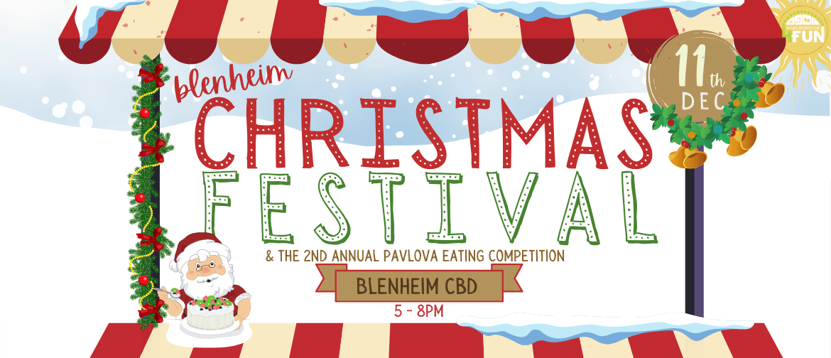 Blenheim Christmas Festival & Pavlova Eating Competition