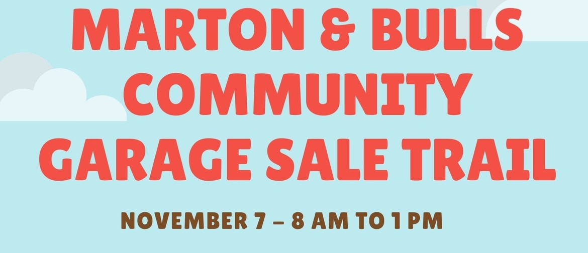 Marton & Bulls Community Garage Sale Trail