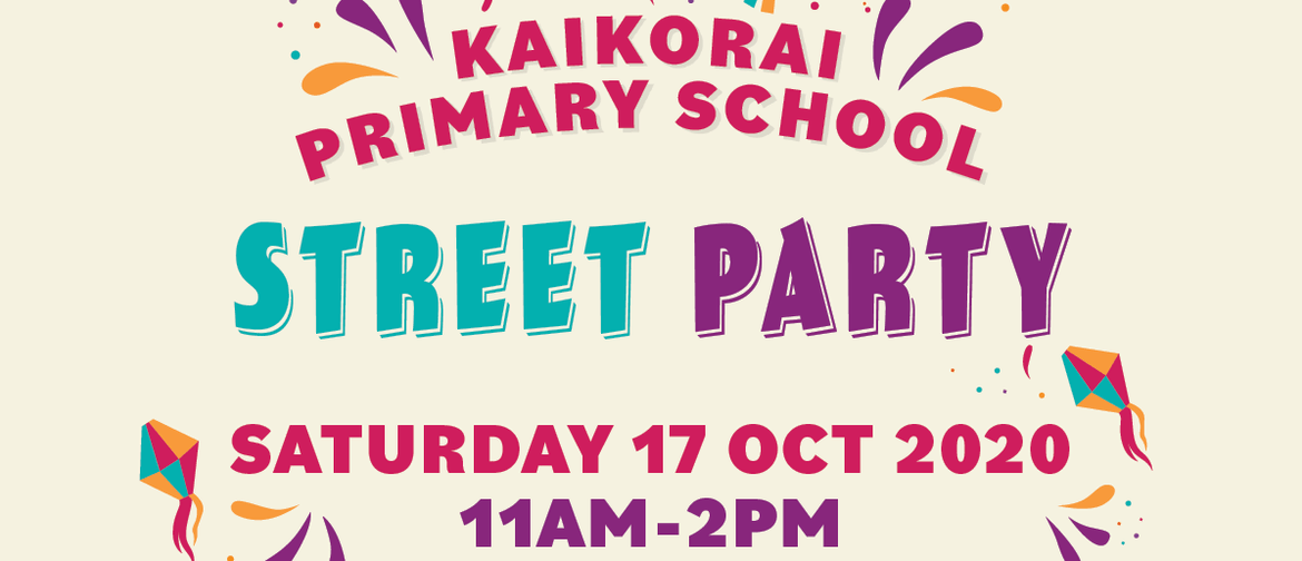 Kaikorai Primary School Street Party