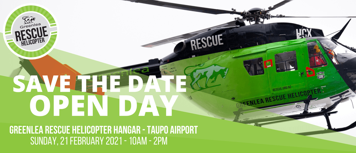 Greenlea Rescue Helicopter - Open Day 2021: CANCELLED
