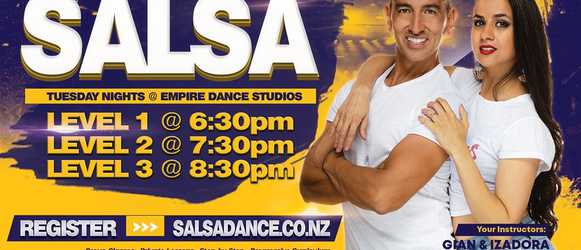 Salsa Beginners Plus Course - Level Two