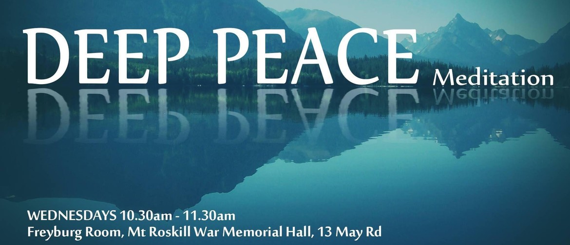 Deep Peace Meditation Returning Live in Person
