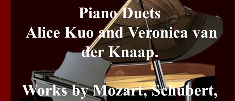 Piano Duets Alice Kuo and Veronica van der Knaap