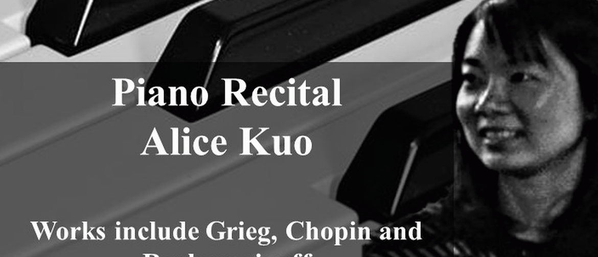 Piano Recital Alice Kuo