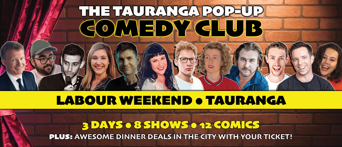 The Tauranga Pop-Up Comedy Club