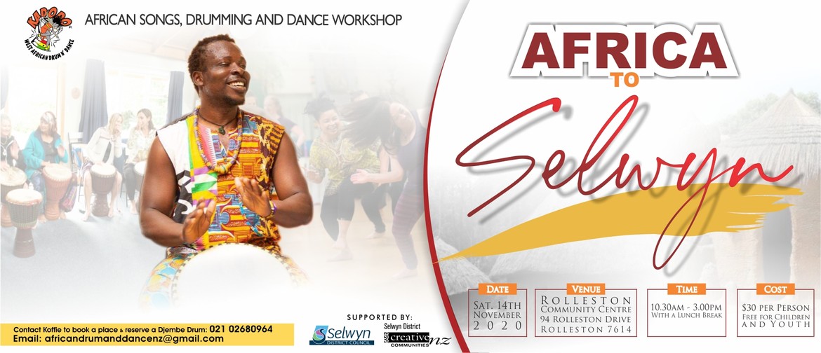African Songs, Drumming and Dance Workshop