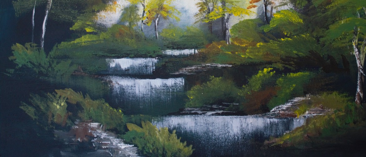 Paint & Wine Night Bob Ross Dunedin Eventfinda