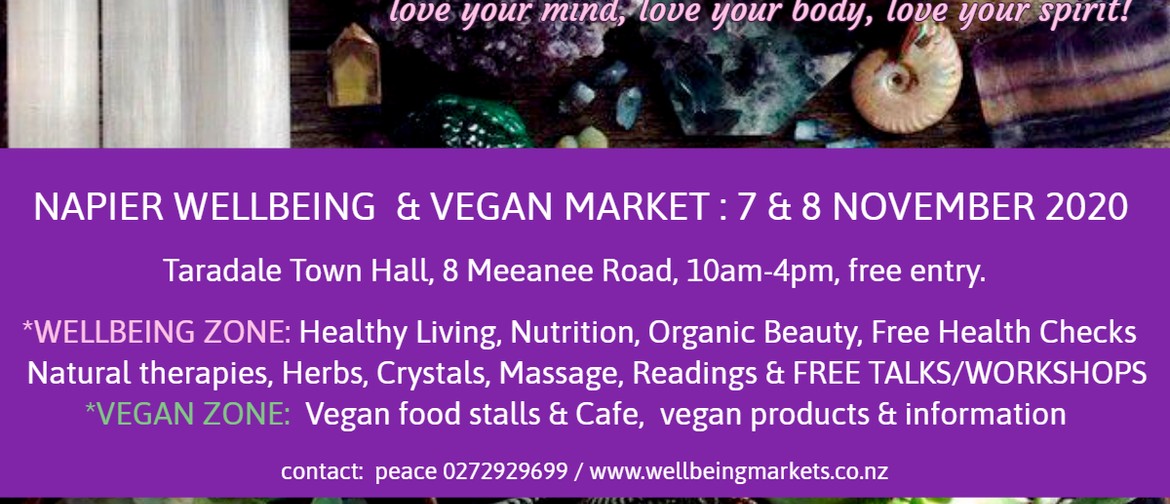 Napier Wellbeing & Vegan Market 2020