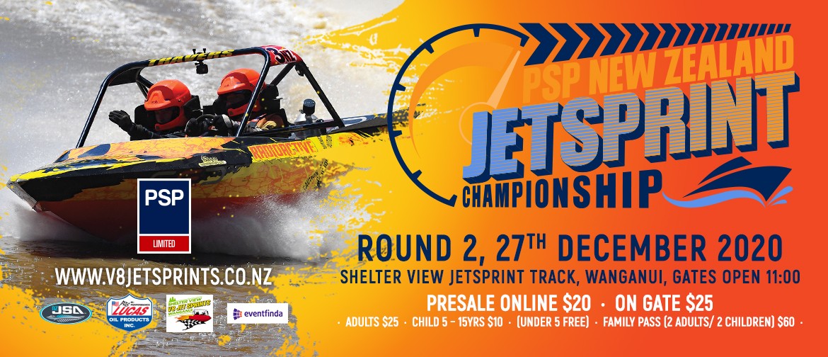 2020/21 PSP New Zealand Jetsprint Championship: Round 2