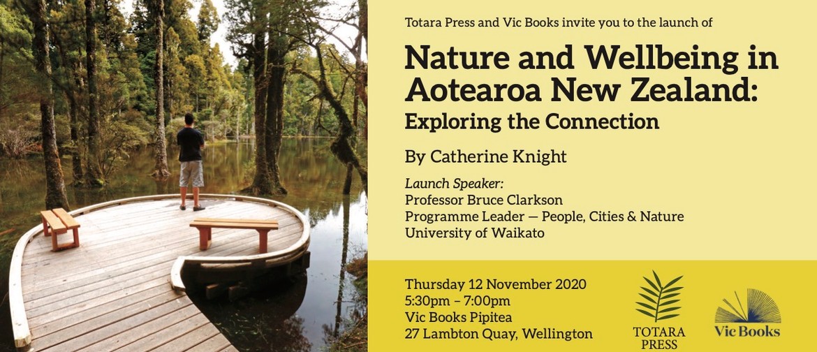 Book launch - Nature & Wellbeing in Aotearoa New Zealand