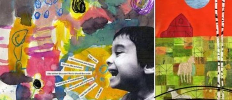 Kids Creative Art using Mixed Media