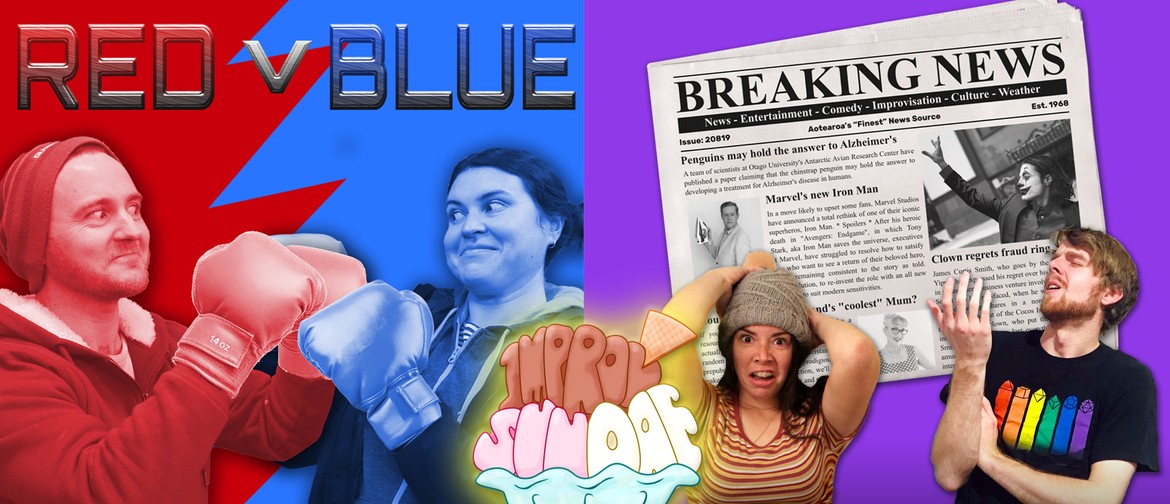 Improv Sundae - ft. "Red v Blue" & "Breaking News": CANCELLED