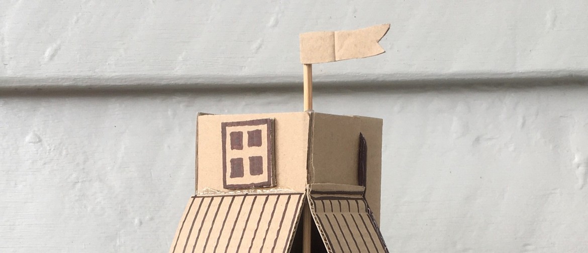 Cardboard City Building - Yvonne Hall