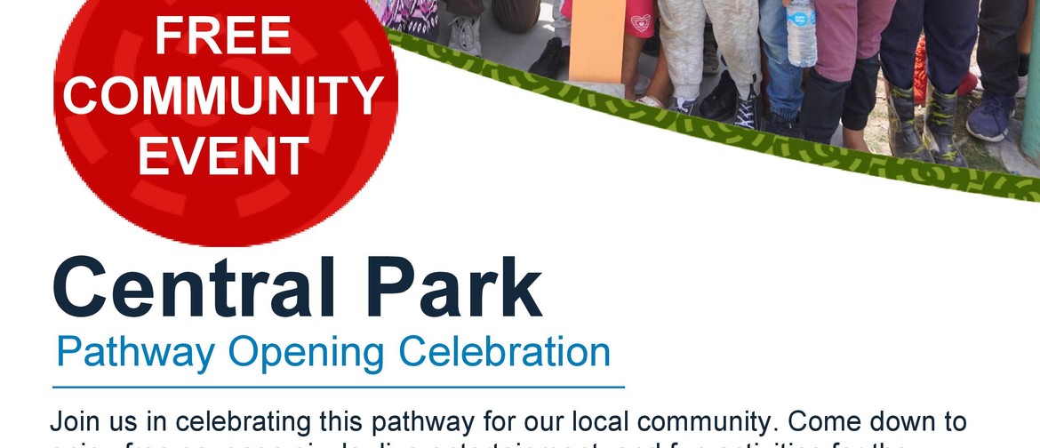 Central Park Pathway Opening: Community Celebration
