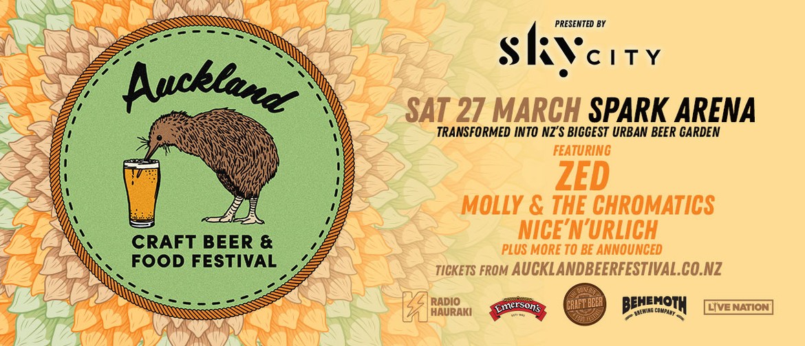 Auckland Craft Beer & Food Festival, presented by SkyCity