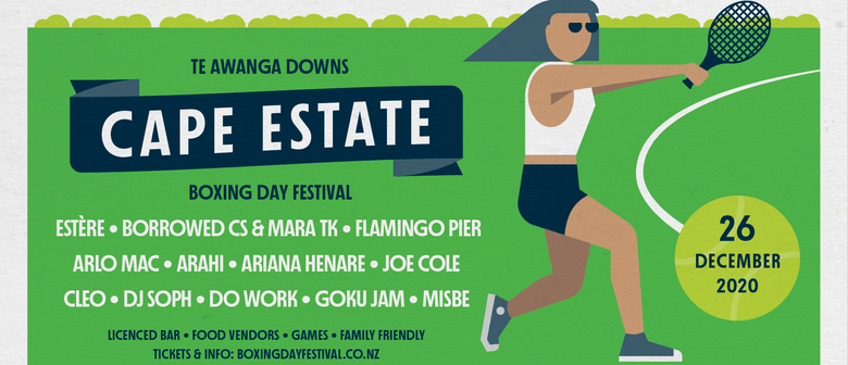 Cape Estate Boxing Day Festival 2020 Hastings Eventfinda