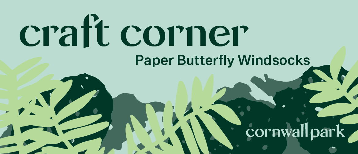 Craft Corner - Butterfly Paper Windsocks