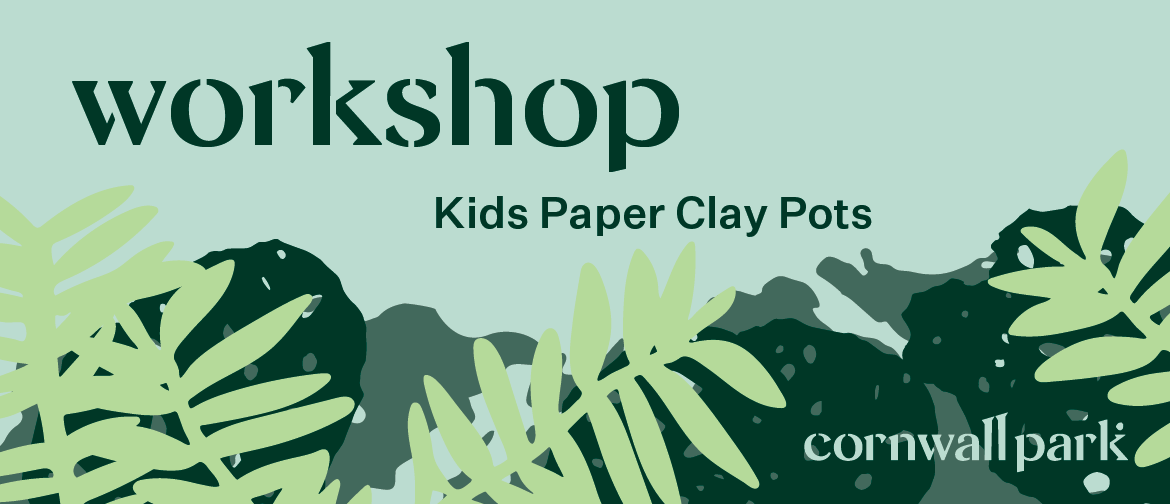 Workshop - Kids Paper Clay Pots