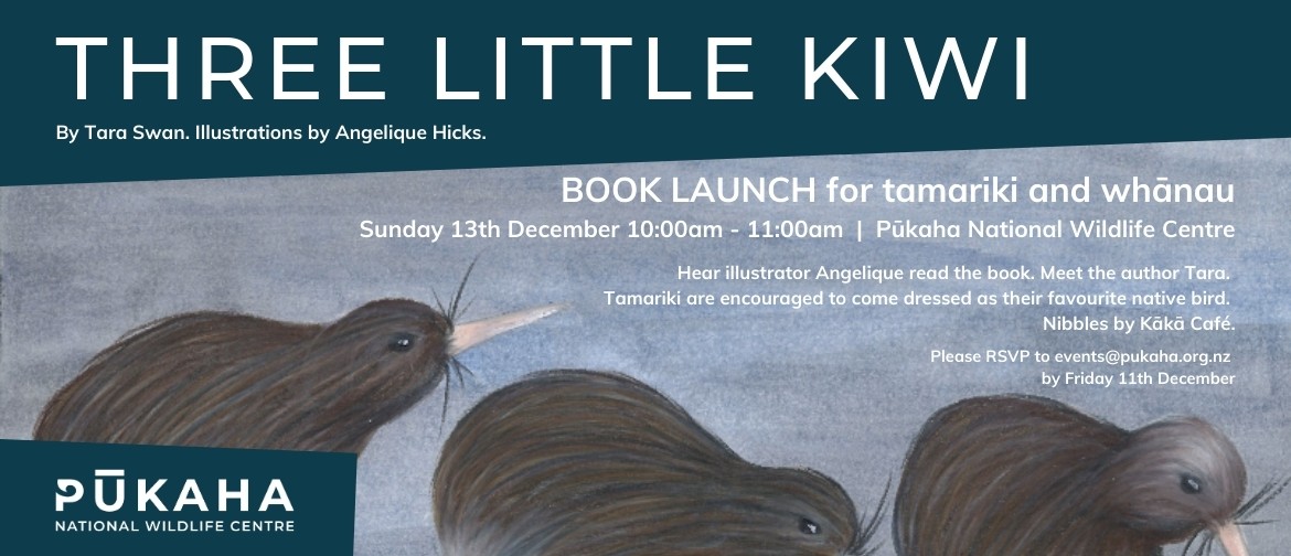 Three Little Kiwi - Book Launch