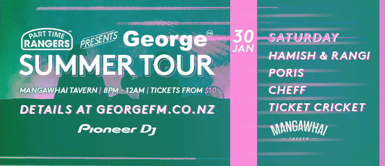 Part Time Rangers Presents George Summer Tour