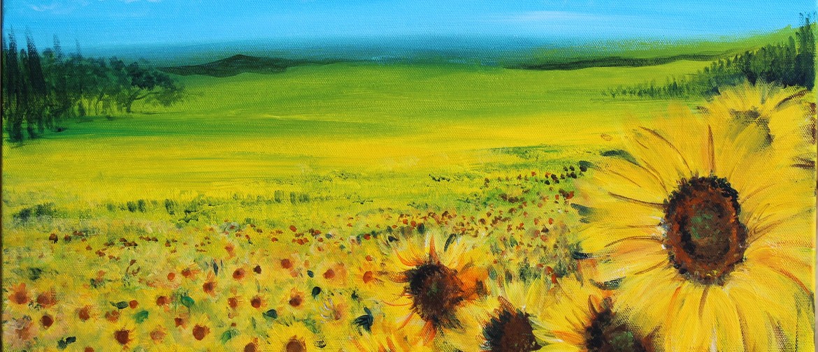 Paint & Chill Friday Night - Sunflower Field
