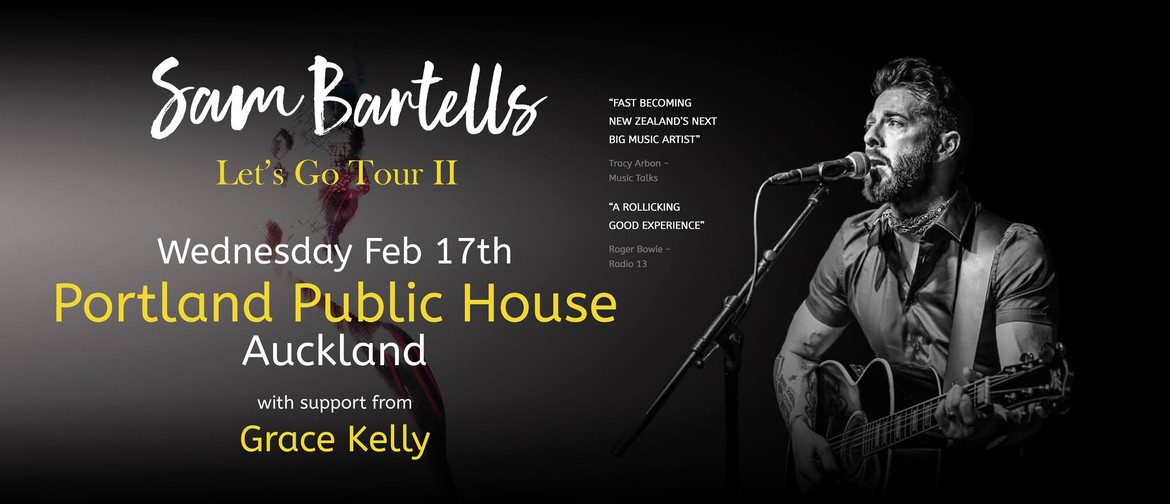 Sam Bartells - Let's Go Tour ll: CANCELLED