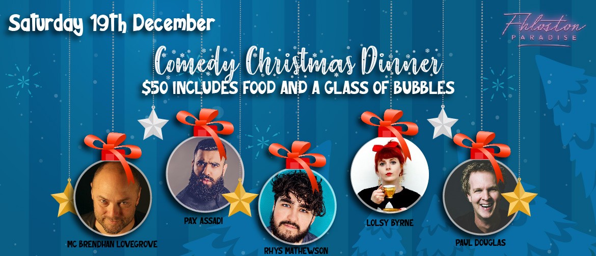 Christmas Comedy Showcase and Dinner: CANCELLED