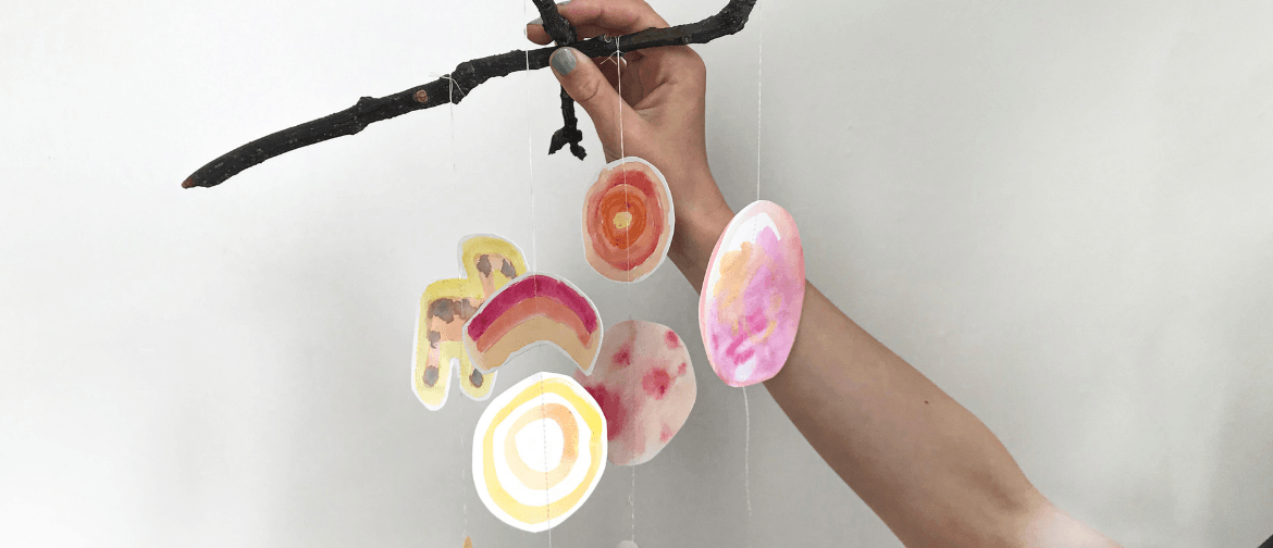 Family Fun Workshop - Watercolour Mobiles: SOLD OUT