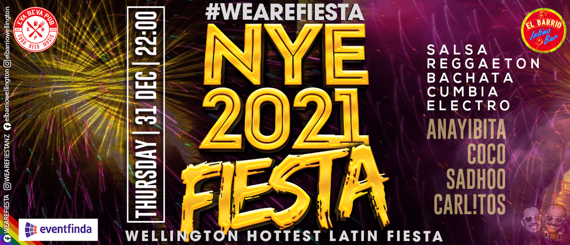 NYE 2021 Fiesta at El Barrio + Eva Beva