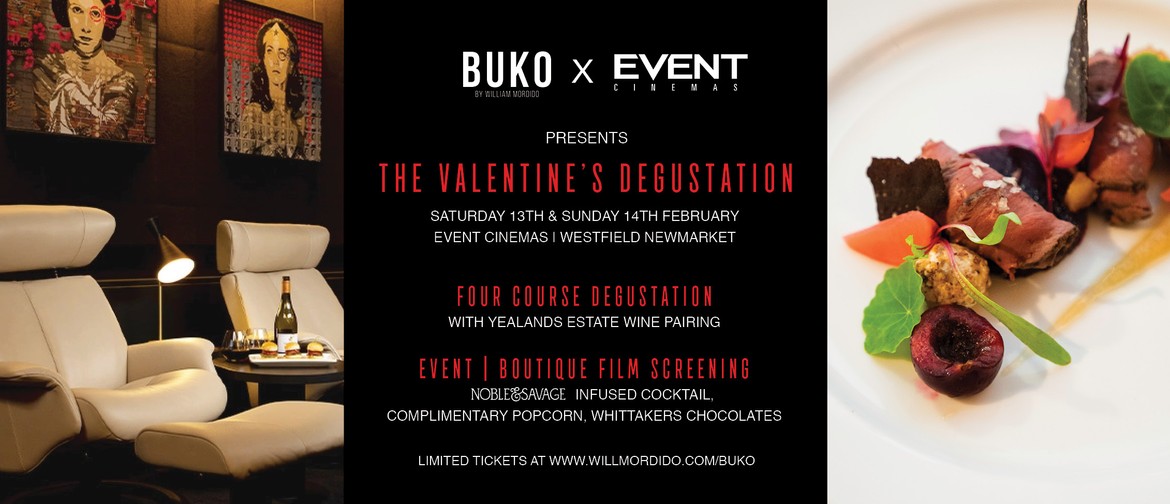 BUKO x EVENT Cinemas - The Valentine's Degustation
