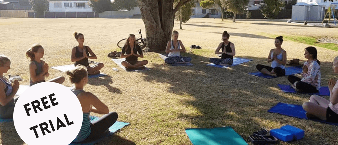 Yoga in the park, Free Trial