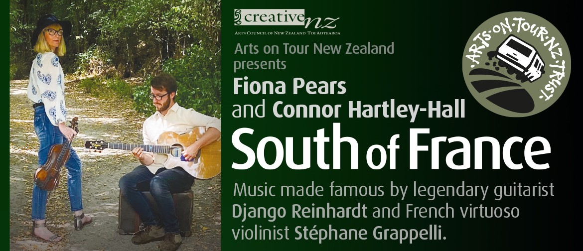 South of France - Fiona Pears and Connor Hartley-Hall: CANCELLED