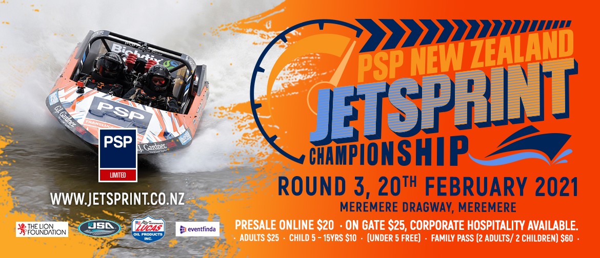 Round 3, 2021 PSP New Zealand Jetsprint Championship