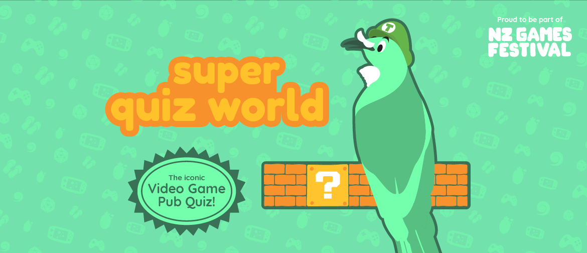 NZGF: Super Quiz World 2021 - NZ Games Pub Quiz