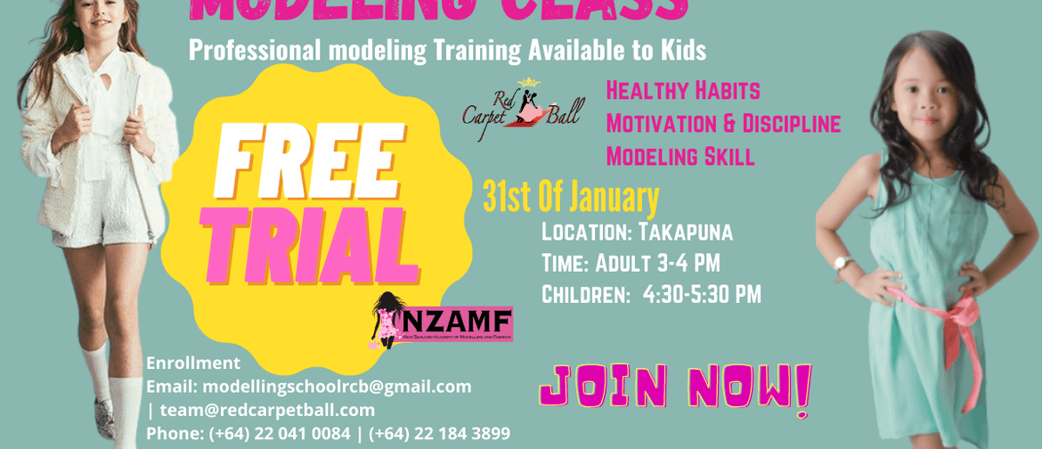 Free Trial Modelling for Kids