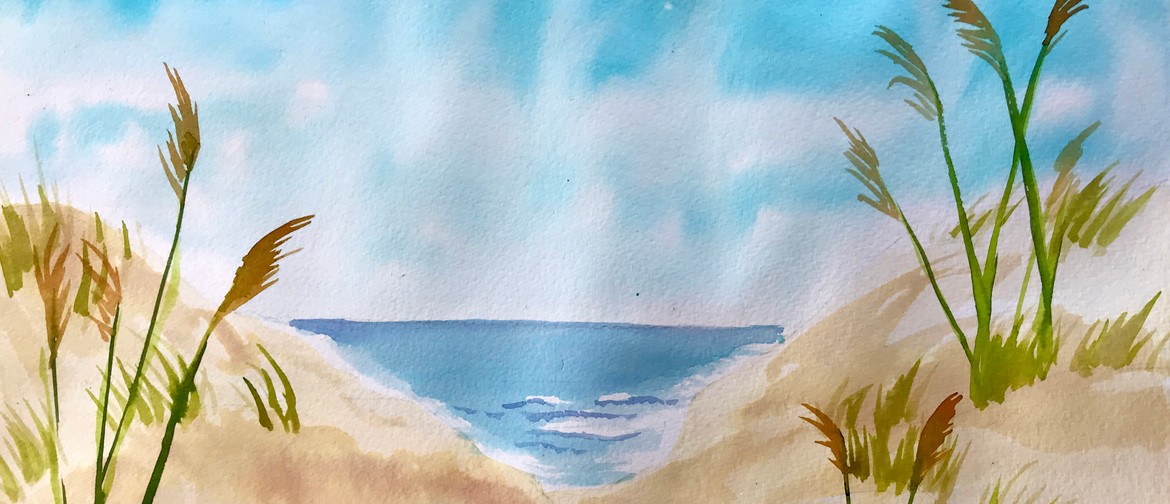 Watercolour & Wine - Sand Dunes: CANCELLED