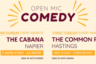 Image for event: Hawkes Bay Comedy Open Mic