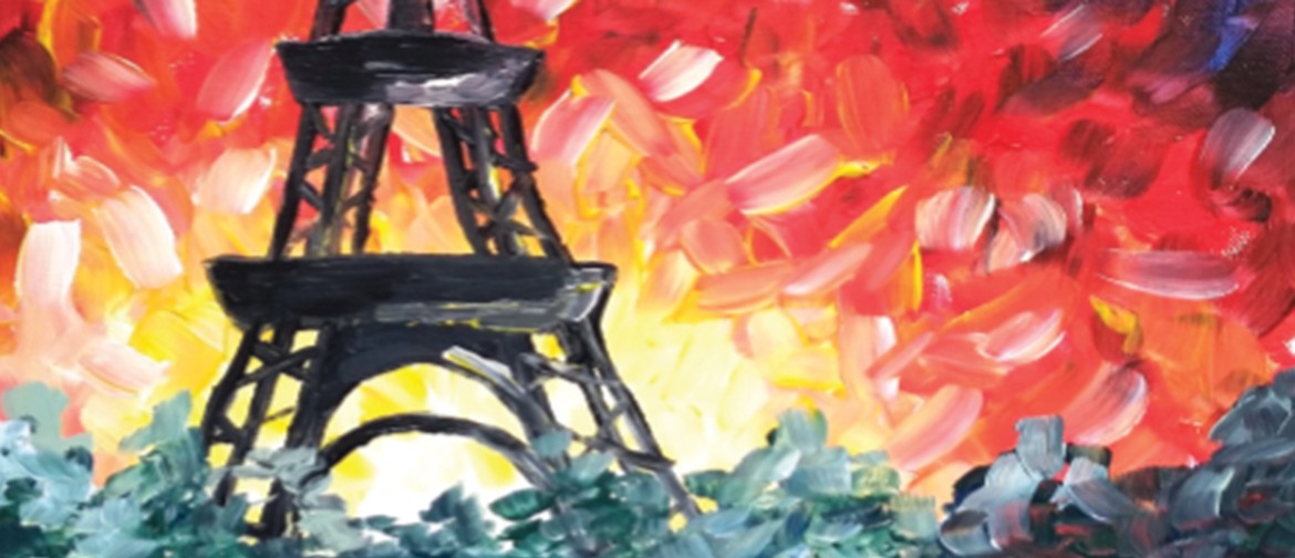 Paint and Wine Night - A Night in Paris - Paintvine