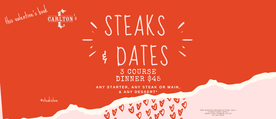 Steaks & Dates - Valentine's Special