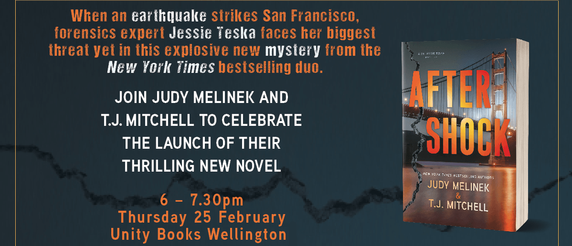 Book Launch: Aftershock by Judy Melinek & T.J. Mitchell