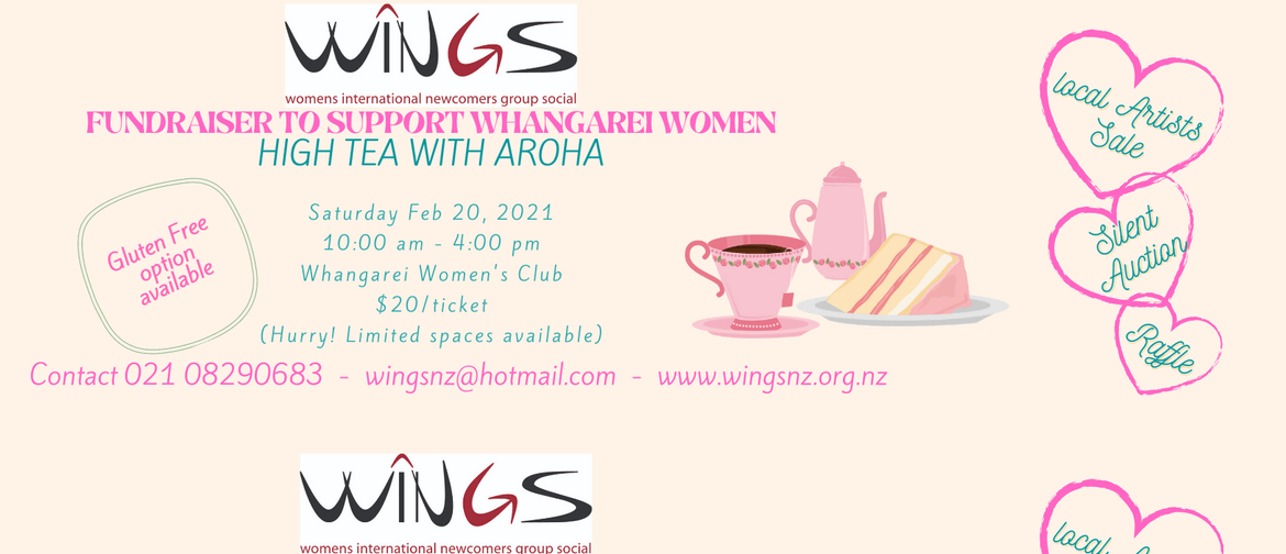 WINGS High Tea Fundraiser WINGS High Tea Fundraiser