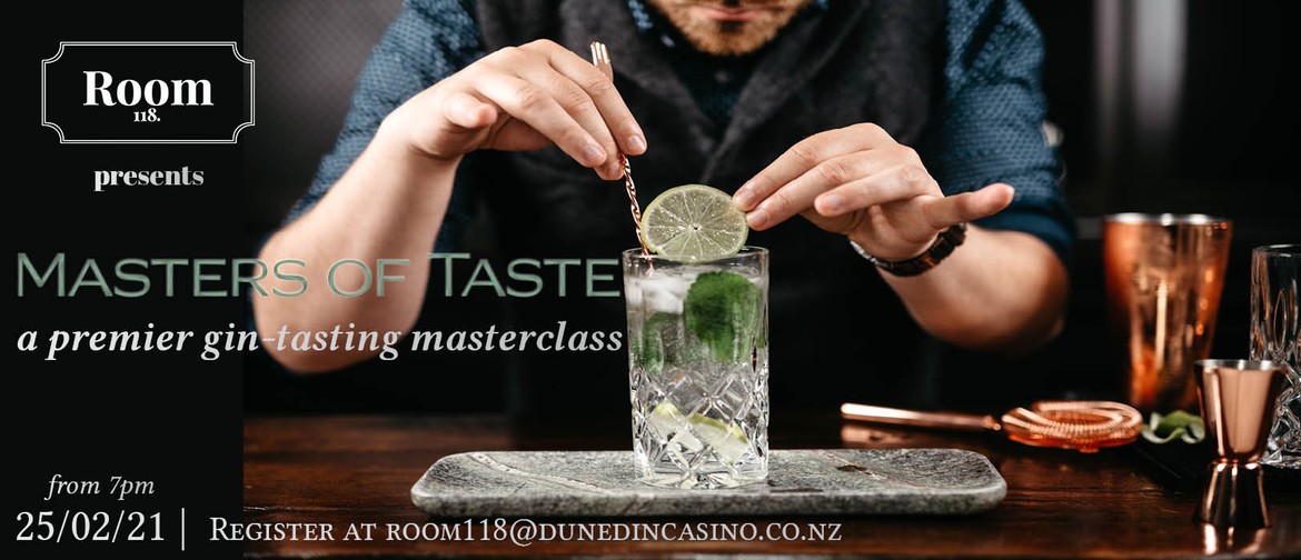 Masters of Taste - A Premier Gin-Tasting Masterclass