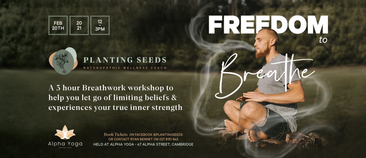Freedom To Breathe - 3 Hour Breathwork Workshop