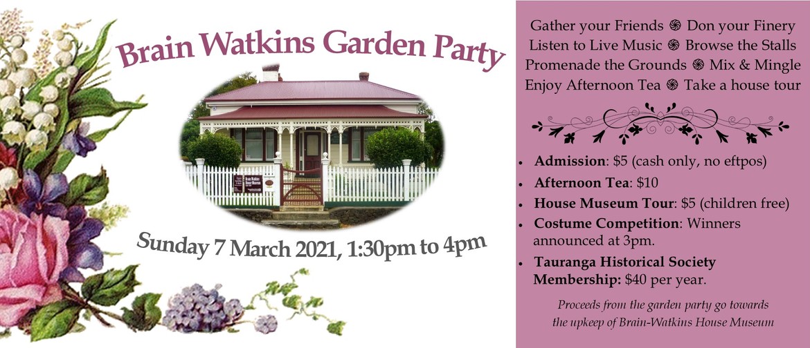 Brain Watkins Garden Party 2021