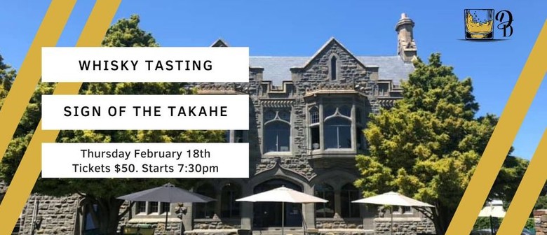 Whisky Tasting at Sign of the Takahē