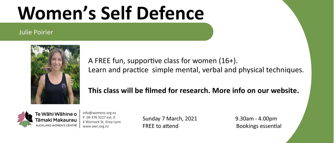 Women's Self Defence Workshop