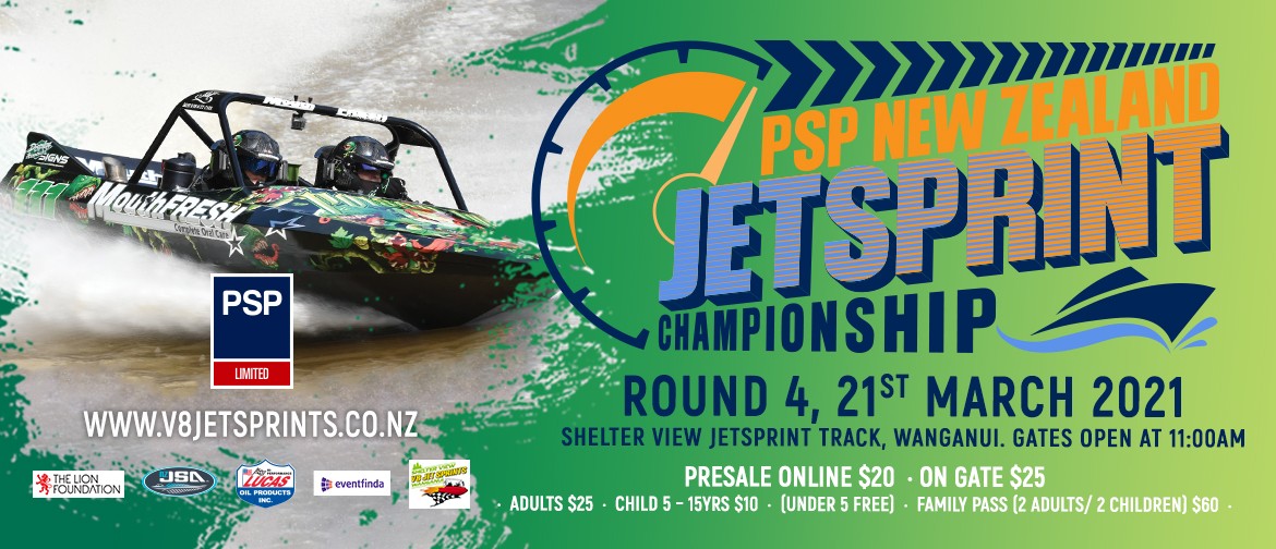 2020/21 PSP New Zealand Jetsprint Championship: Round 4