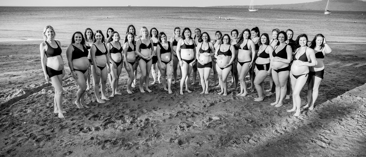 Pregnancy Beach Photoshoot - Bella Mama Bump Squad