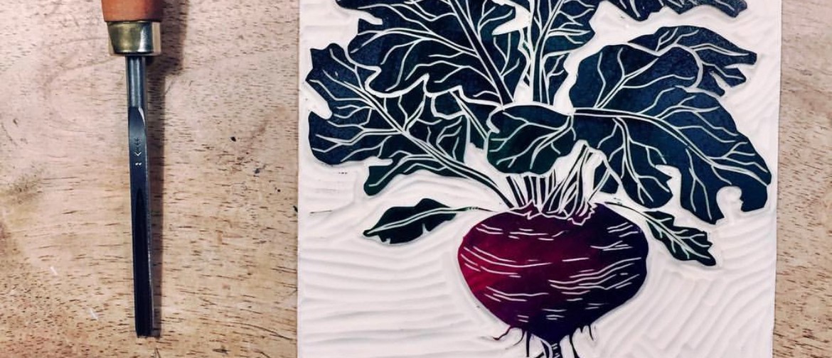 Adult Printmaking with Moire Mathieson