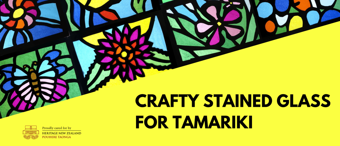 Crafty Stained Glass for Tamariki